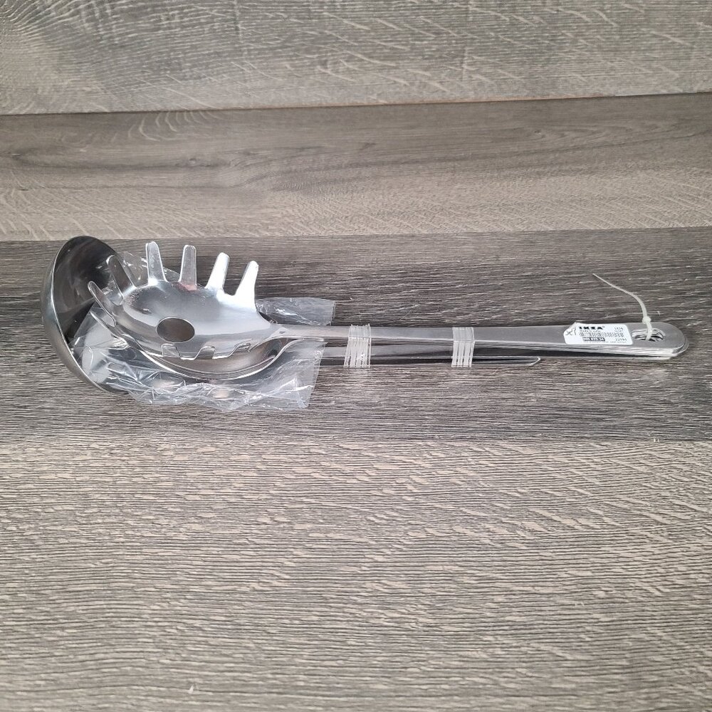 NWT IKEA GRUNKA Stainless Steel 4 Piece Serving Cooking Set
